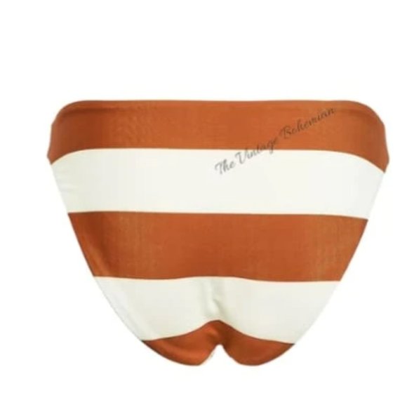NWT Same The Lady Brief Cream and Caramel strip - Picture 3 of 4